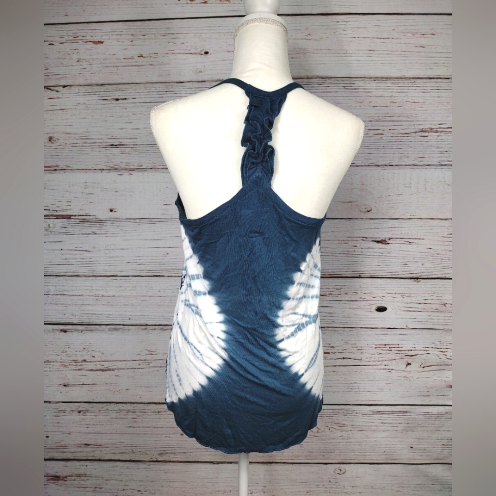 Chaser Ruffle T-Back Tank Top - Picture 6 of 9